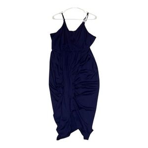 Classy Navy Midi Dress